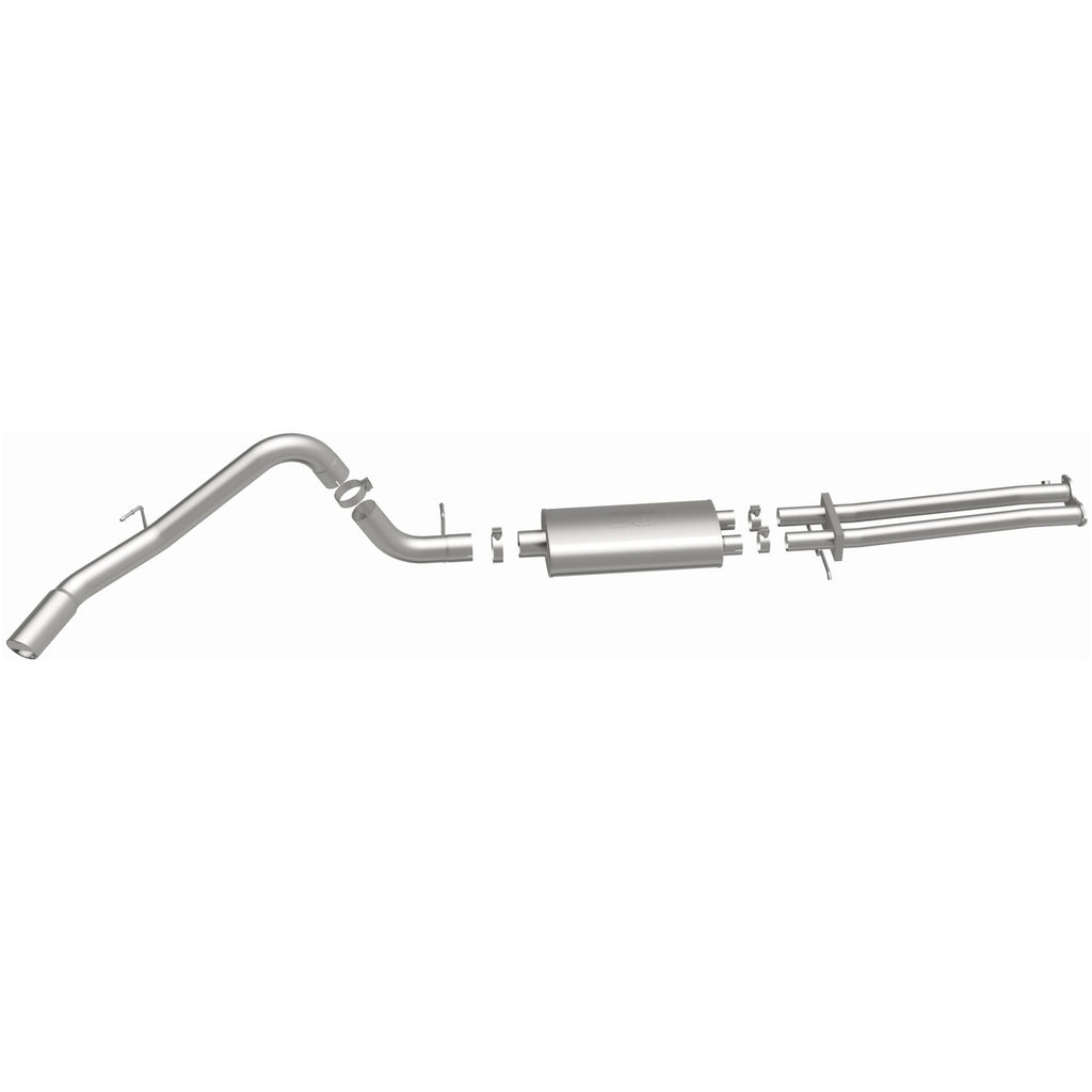MagnaFlow Exhaust Products 15699 Street Series Polished Cat-Back System for Select Chevrolet C1500 Suburban, Chevrolet C2500 Suburban, Chevrolet K1500 Suburban, Chevrolet K2500 Suburban, GMC C1500 Suburban, GMC C2500 Suburban, GMC K1500 Suburban, GMC