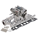 Edelbrock 20324 Single-Quad Manifold and carb kit