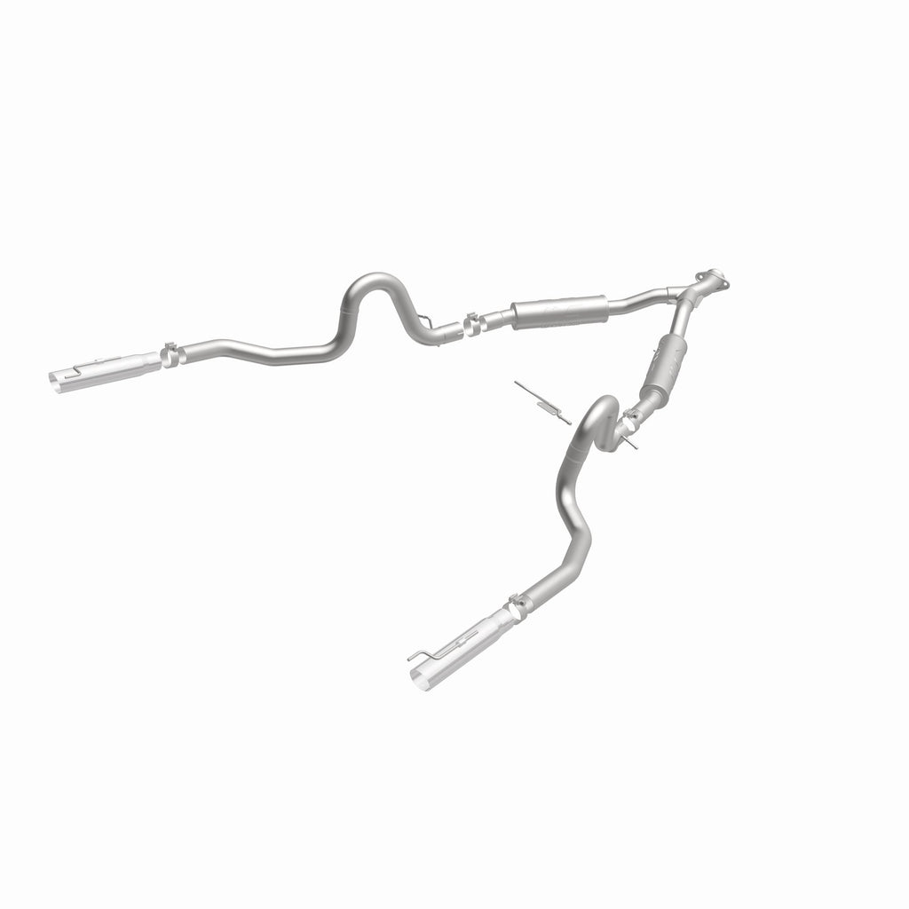 MagnaFlow Exhaust Products 15717 Street Series Polished Cat-Back System for Select Ford Mustang