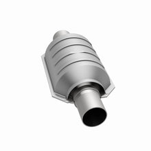 Load image into Gallery viewer, MagnaFlow Exhaust Products 53104 Standard Grade Universal Catalytic Converter for Select Acura EL, Acura NSX, Ford Taurus, Honda Accord, Honda Prelude, Lincoln Continental, MG MGB, Mercedes-Benz 260E, Mercedes-Benz 300E, Mercedes-Benz 300TE, Merkur