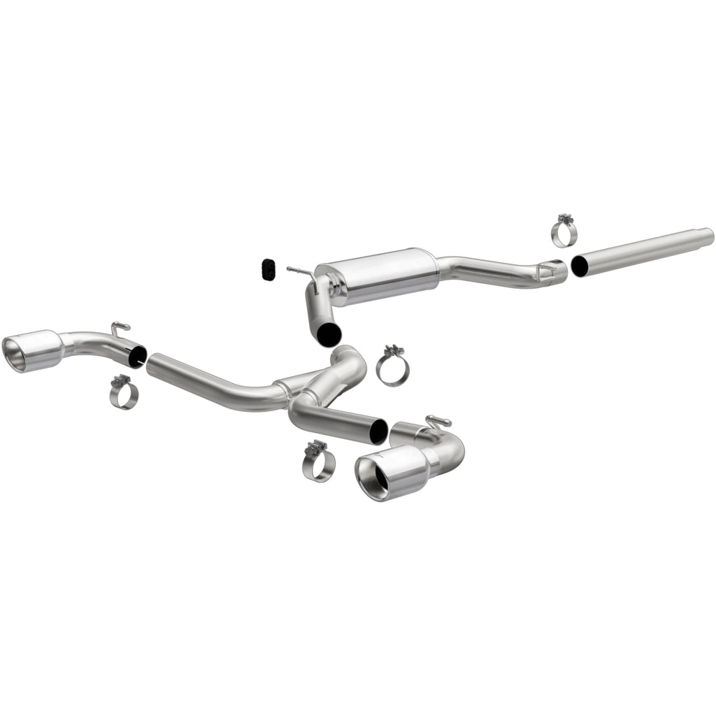MagnaFlow Exhaust Products 19435 Touring Series Polished Cat-Back System for Select Volkswagen GTI