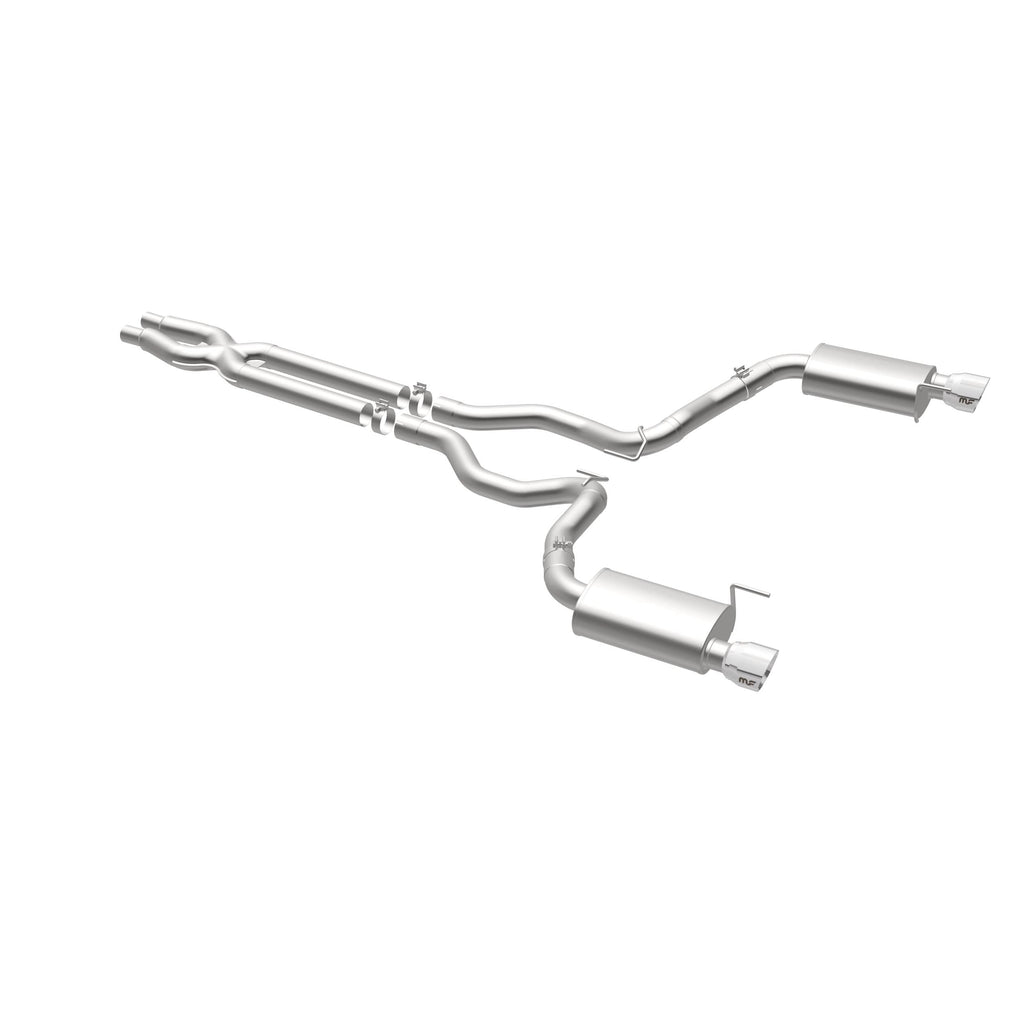 MagnaFlow Exhaust Products 19100 Street Series Polished Cat-Back System for Select Ford Mustang