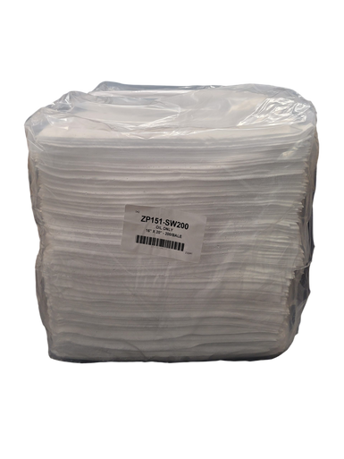 Zorbie Products ZP151 Single Weight Oil Absorbent Pad, 16"x20" (Qty 1)