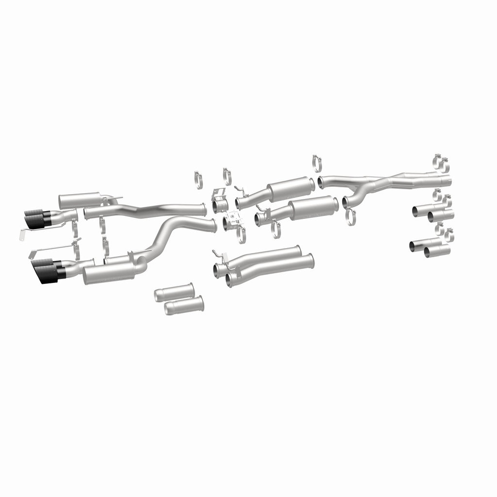 MagnaFlow Exhaust Products 19536 xMOD Series Carbon Fiber Tips Cat-Back System for Select Dodge Challenger