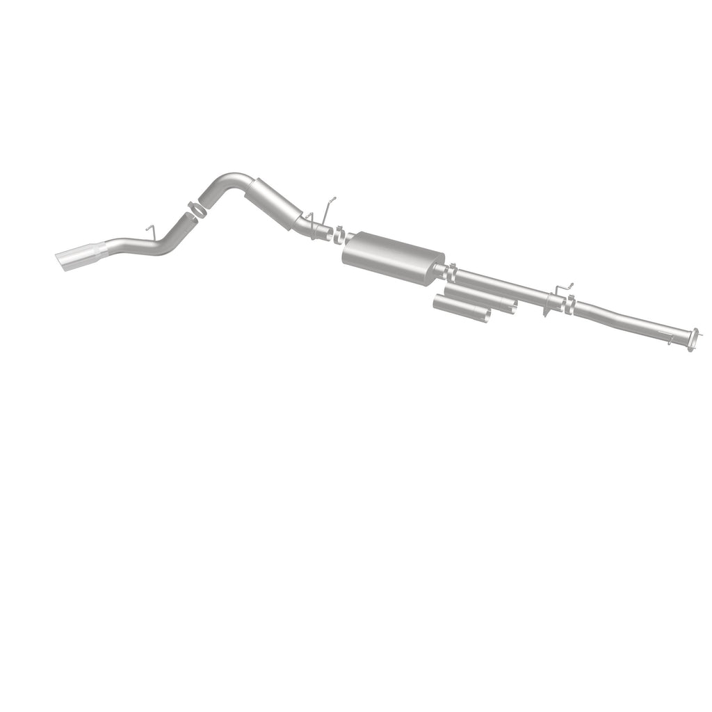 MagnaFlow Exhaust Products 19026 Street Series Polished Cat-Back System for Select Chevrolet Silverado HD, Chevrolet Silverado HD, GMC Sierra HD, GMC Sierra HD