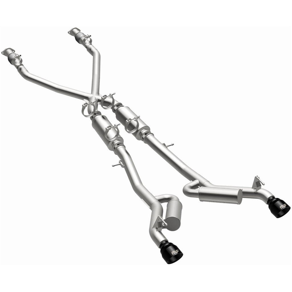 MagnaFlow Exhaust Products 19697 SPEQ Series Black Chrome Cat-Back System for Select Nissan Z