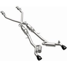 Load image into Gallery viewer, MagnaFlow Exhaust Products 19697 SPEQ Series Black Chrome Cat-Back System for Select Nissan Z