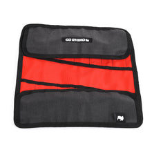 Load image into Gallery viewer, Xventure-Gear-Tool-Wrench-Roll---Small-(3.5X3.5In.-Closed)-12Oz-Waxed-Canvas---Black