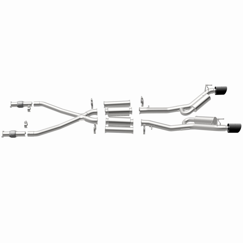 MagnaFlow Exhaust Products 19593 xMOD Series Carbon Fiber Tips Cat-Back System for Select Nissan Z