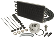 Load image into Gallery viewer, 6-Pass-Series-7000-AluminumCopper-Gm-V8-Engine-Oil-Cooler-Kit-Sandwich-Adapter