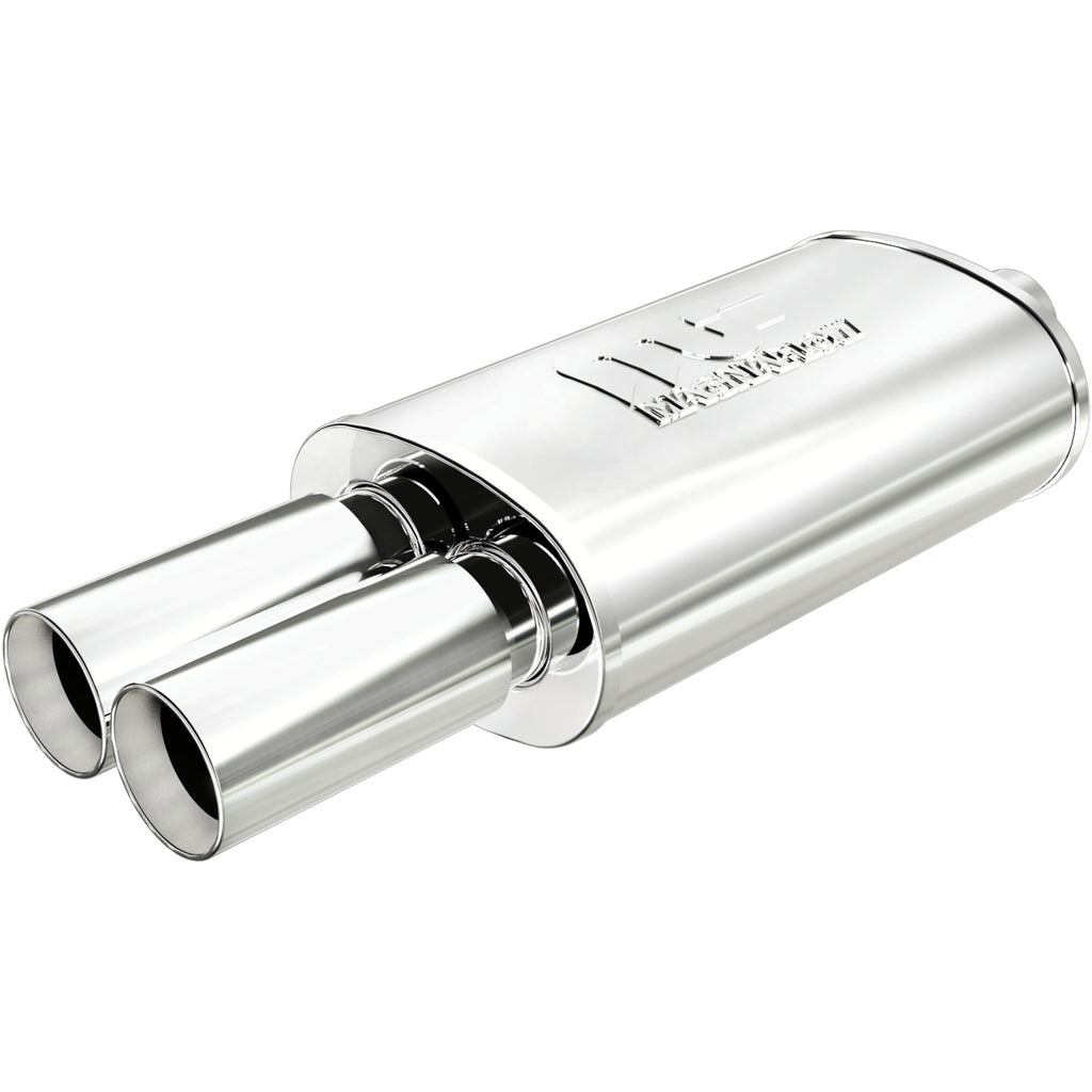 MagnaFlow Exhaust Products 14815 Straight-Through Performance Muffler; 2.25/3.125in. Center/Dual; 5x14x8 Body
