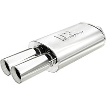 Load image into Gallery viewer, MagnaFlow Exhaust Products 14815 Straight-Through Performance Muffler; 2.25/3.125in. Center/Dual; 5x14x8 Body
