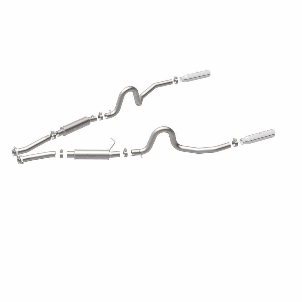 MagnaFlow Exhaust Products 15677 Competition Series Stainless 2.5 in Cat-Back for Select Ford Mustang