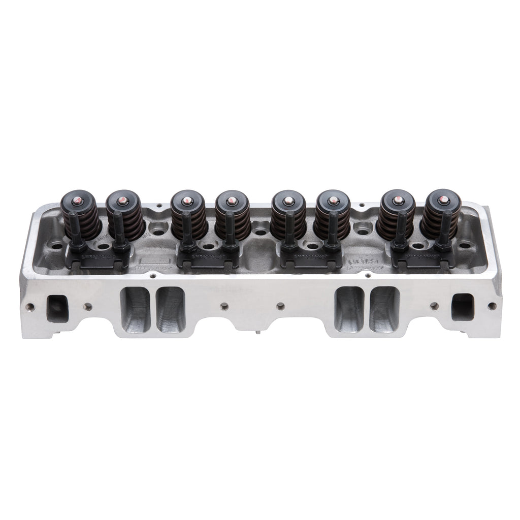 Cylinder-Head-Sbc-E-Cnc-185-64Cc-Straight-Plug-For-Hydraulic-Roller-Cam-Complete