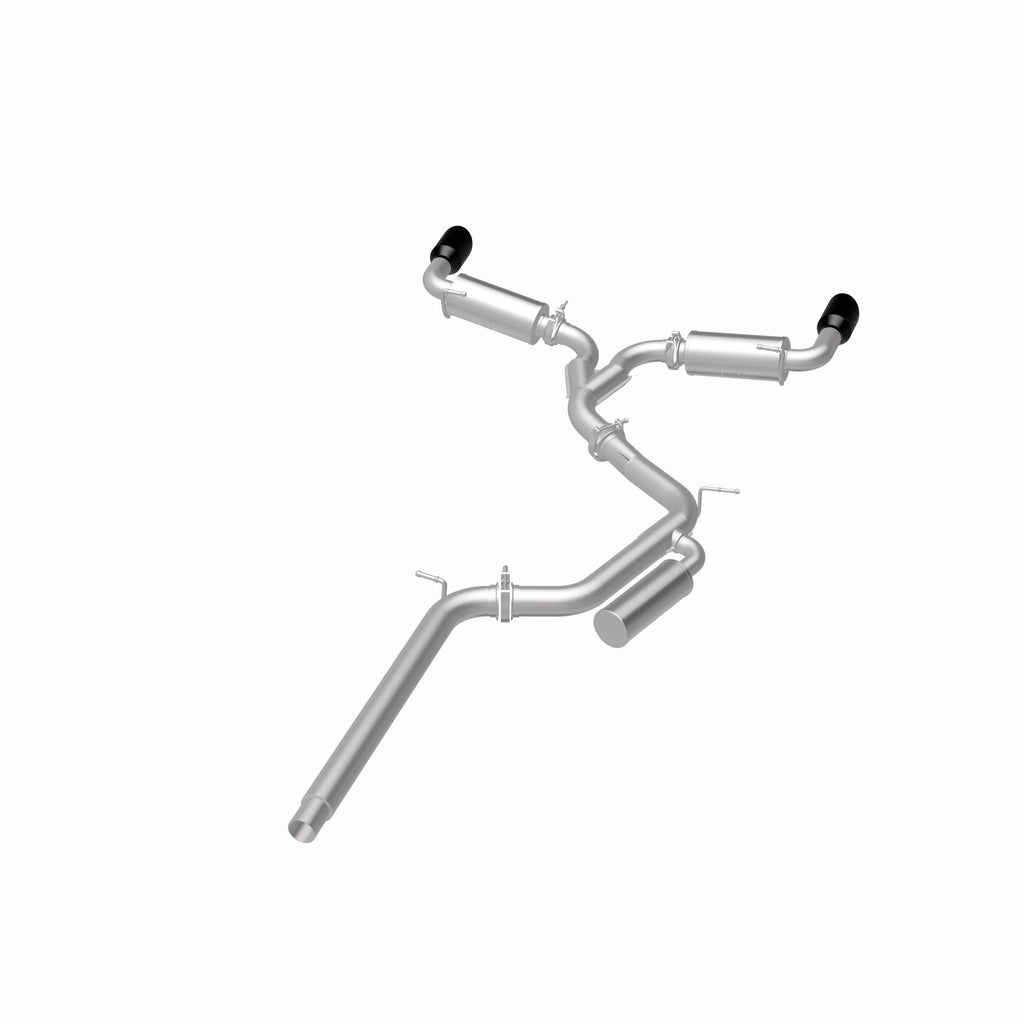 MagnaFlow Exhaust Products 19622 NEO Series Black Chrome Tips Cat-Back System for Select Volkswagen GTI