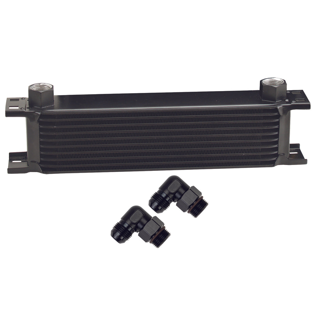 10-Row-Series-10000-Stack-Plate-Oil-Fluid-Cooler,-90-Degree-Swivel--10An