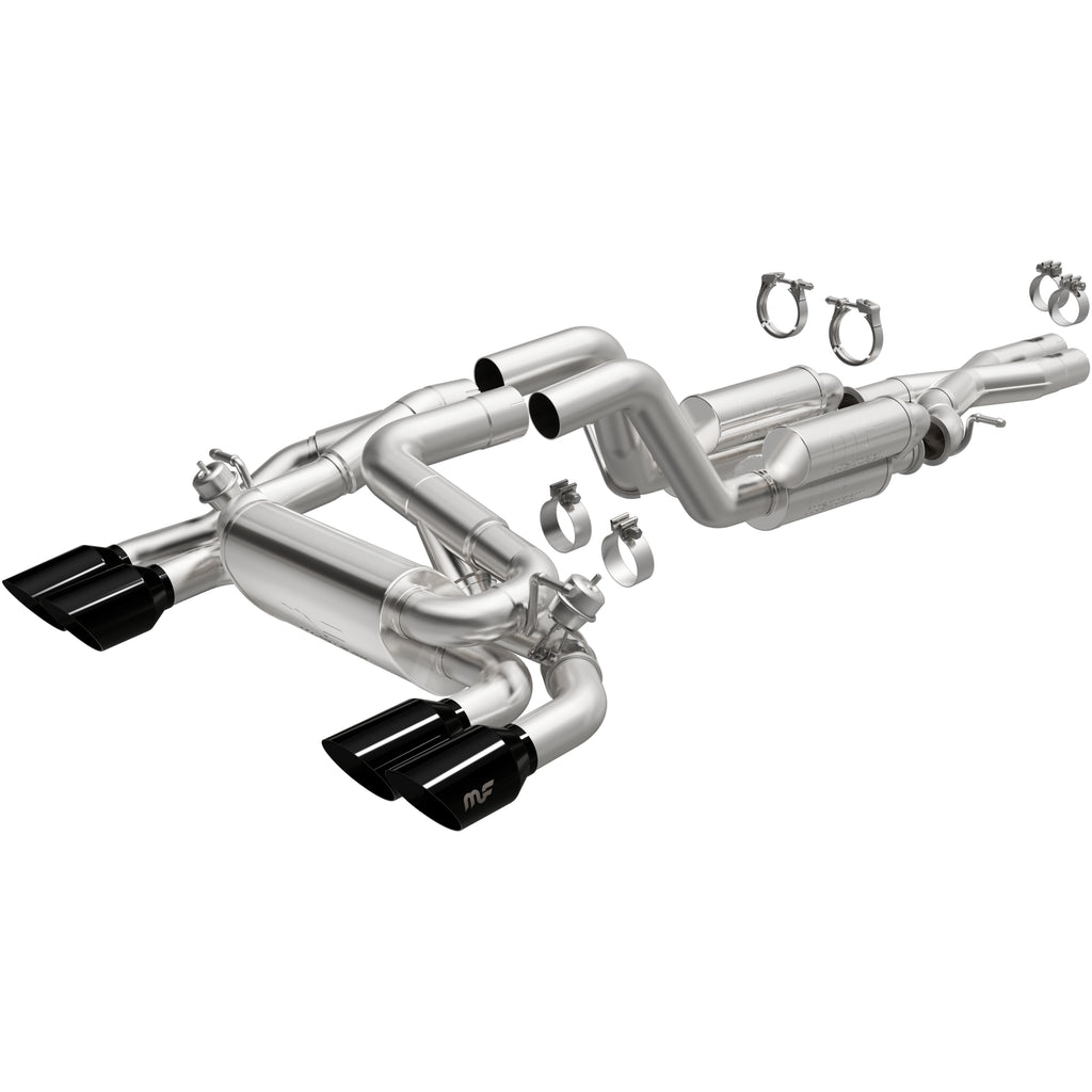 MagnaFlow Exhaust Products 19598 Street Series Black Chrome Cat-Back System for Select Jeep Wrangler