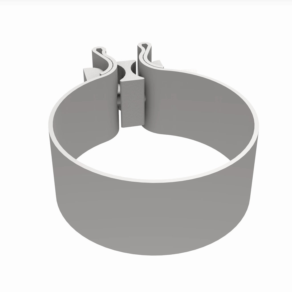 MagnaFlow Exhaust Products 10163 10 pk - Lap Joint Band Clamp - 2.75in.