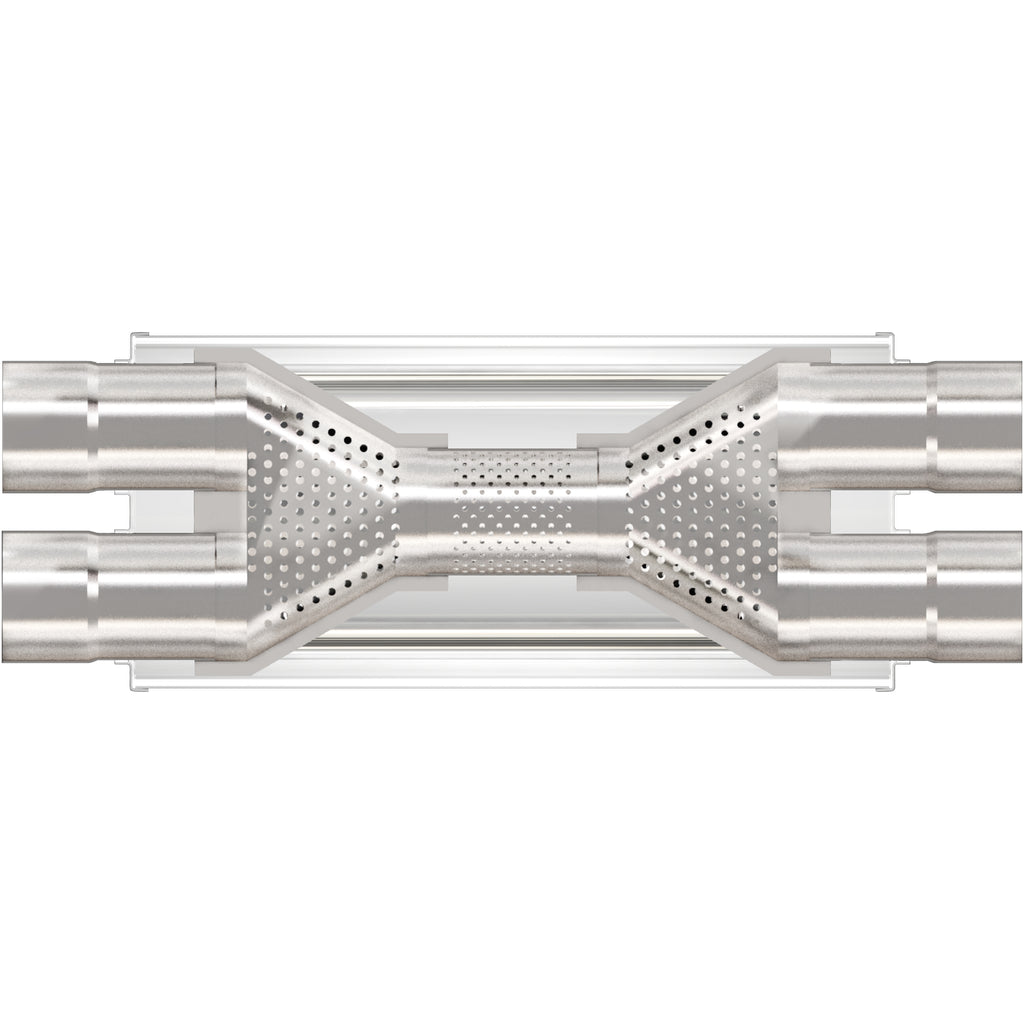 MagnaFlow Exhaust Products 12469 Straight-Through Performance Muffler; 3in. Dual/Dual; 5x18x8 Body
