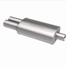 Load image into Gallery viewer, MagnaFlow Exhaust Products 14815 Straight-Through Performance Muffler; 2.25/3.125in. Center/Dual; 5x14x8 Body