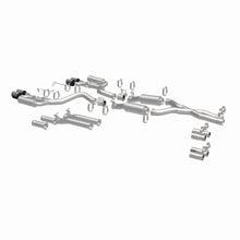 Load image into Gallery viewer, MagnaFlow Exhaust Products 19536 xMOD Series Carbon Fiber Tips Cat-Back System for Select Dodge Challenger