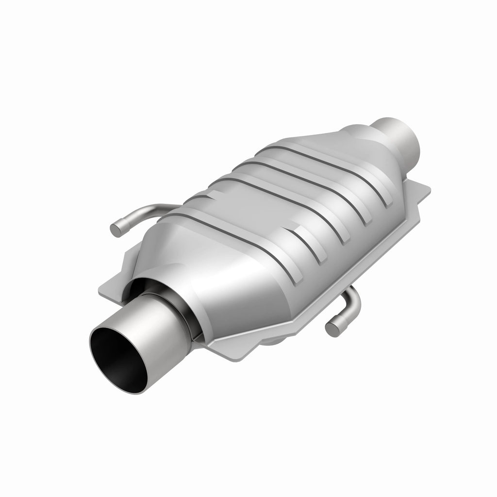 MagnaFlow Exhaust Products 3322024 California CARB Universal Catalytic Converter for Select Ford EXP, Ford Escort, Ford LTD, Ford LTD Crown Victoria, Ford Taurus, Ford Tempo, Ford Thunderbird, Lincoln Continental, Lincoln Mark VI, Lincoln Mark VII,