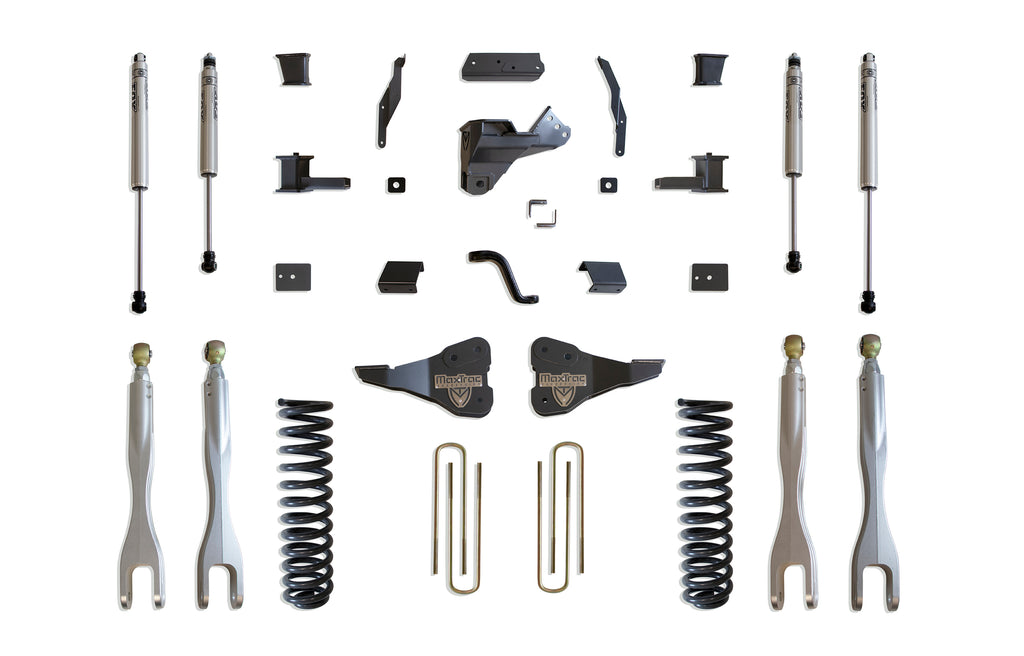 17-19-Ford-F-250350-4Wd-6In2In-Maxpro-Elite-Coil-Lift-Kit-W4-Link-Arms--Fox-Shocks