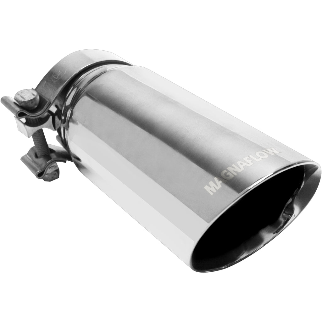MagnaFlow Exhaust Products 35210 Single Exhaust Tip - 2.75in. Inlet/3.5in. Outlet