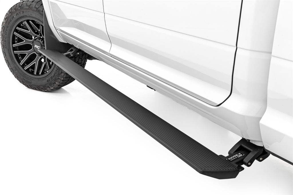 Rough Country PSR9015 Power Running Boards for Select Dodge Ram 2500, Ram