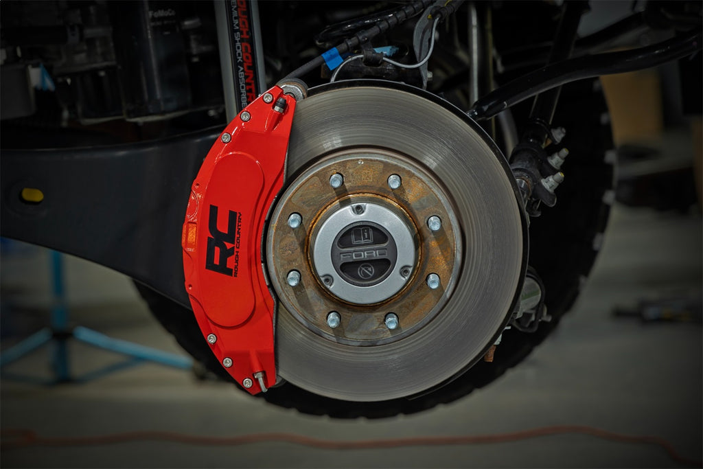 Rough Country 71153 Brake Caliper Covers for Select Ford F-250 Super Duty, Ford F-350 Super Duty