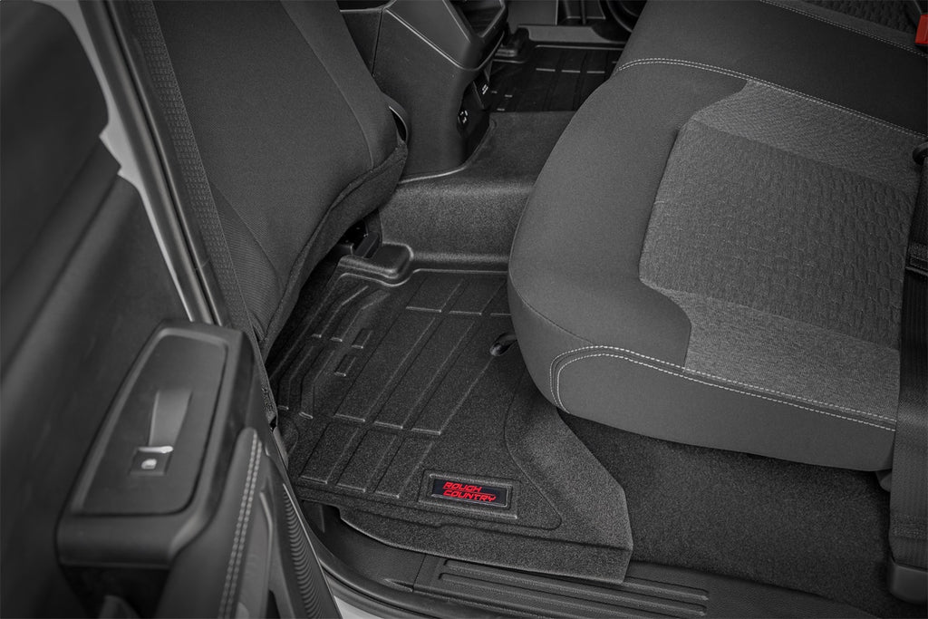 Rough Country SM51003 Sure-Fit Floor Mats for Select Ford Ranger