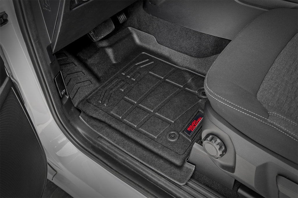 Rough Country SM51003 Sure-Fit Floor Mats for Select Ford Ranger