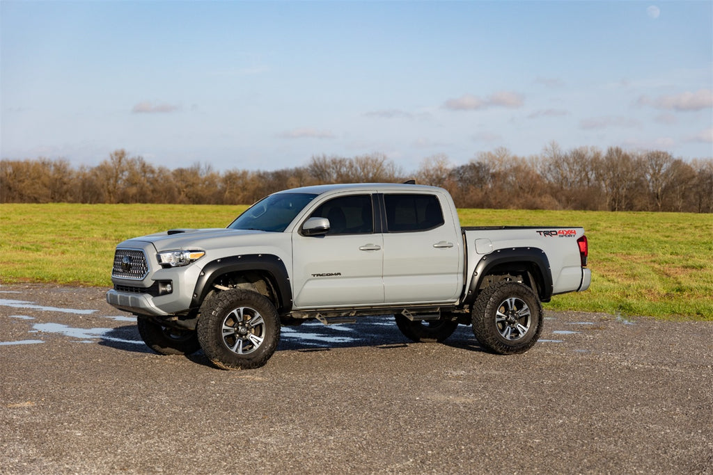 Rough Country F-T11621A-588 Pocket Fender Flares for Select Toyota Tacoma