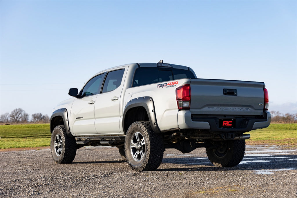 Rough Country F-T11621A-1G3 Pocket Fender Flares for Select Toyota Tacoma