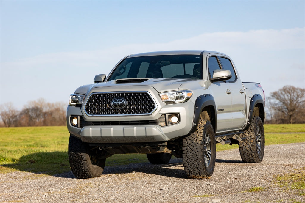Rough Country F-T11621A-1J9 Pocket Fender Flares for Select Toyota Tacoma