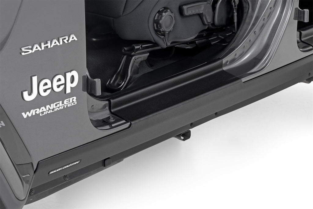 Rough Country TC13024 Trail Cladding Rocker Sill Plate for Select Jeep Wrangler