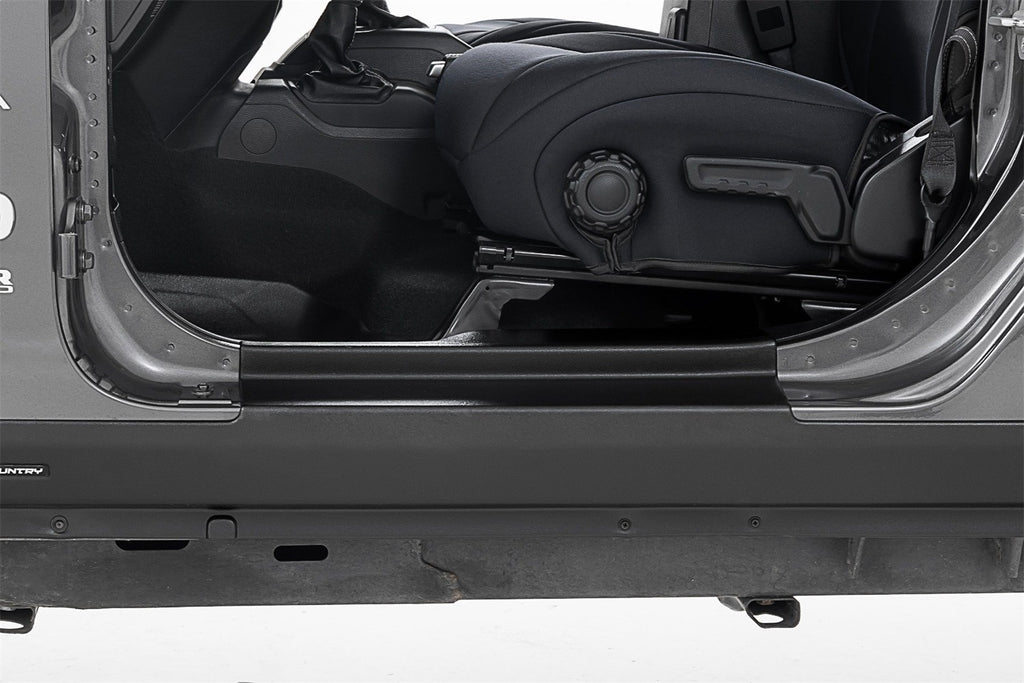 Rough Country TC13024 Trail Cladding Rocker Sill Plate for Select Jeep Wrangler