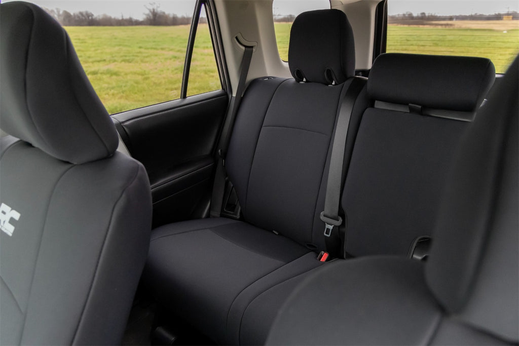 Rough Country 91053 Neoprene Seat Covers for Select Toyota 4Runner