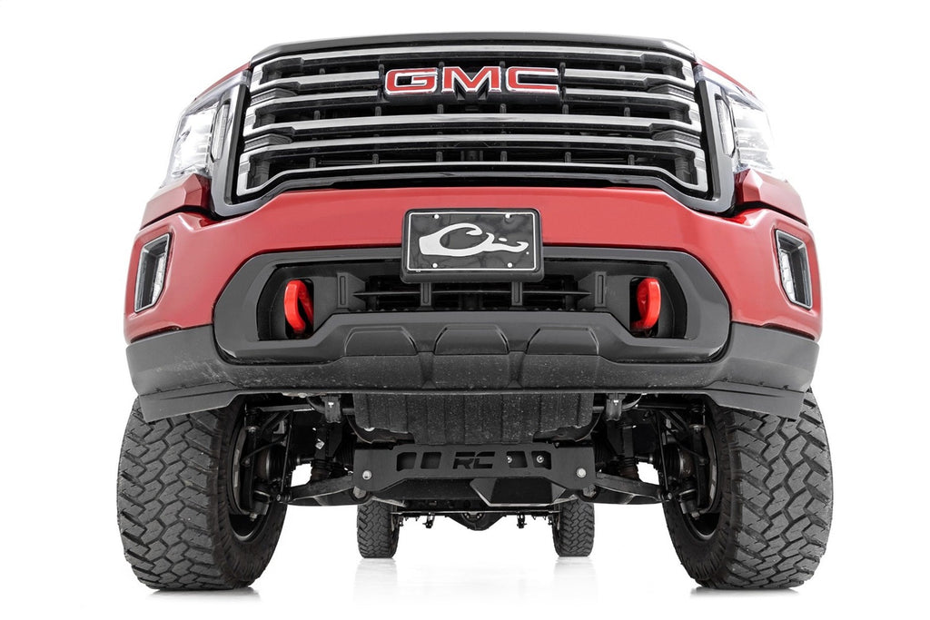 Rough Country 111230 Suspension Lift Kit w/Shocks for Select Chevrolet Silverado HD, Chevrolet Silverado HD, GMC Sierra HD, GMC Sierra HD