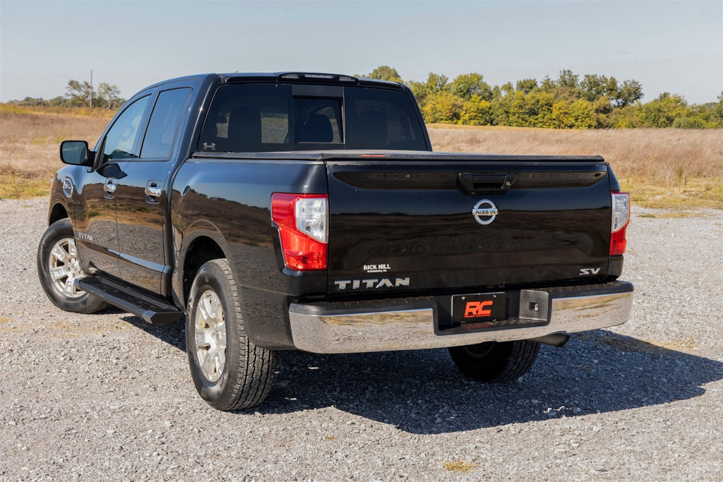 Rough Country SRB041785A HD2 Cab Length Running Boards for Select Nissan TITAN