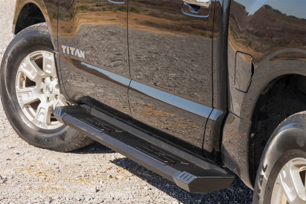 Rough Country SRB041785A HD2 Cab Length Running Boards for Select Nissan TITAN