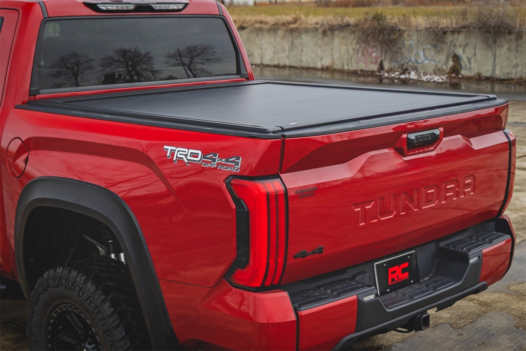 Rough Country 51514551 Retractable Bed Cover for Select Toyota Tundra