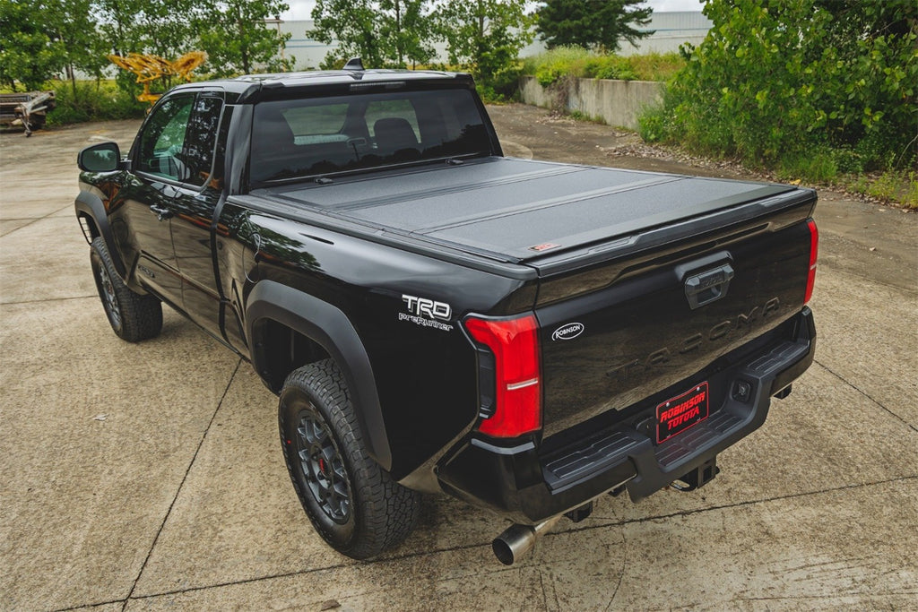 Rough Country 49420650 Hard Tri-Fold Tonneau Bed Cover for Select Toyota Tacoma