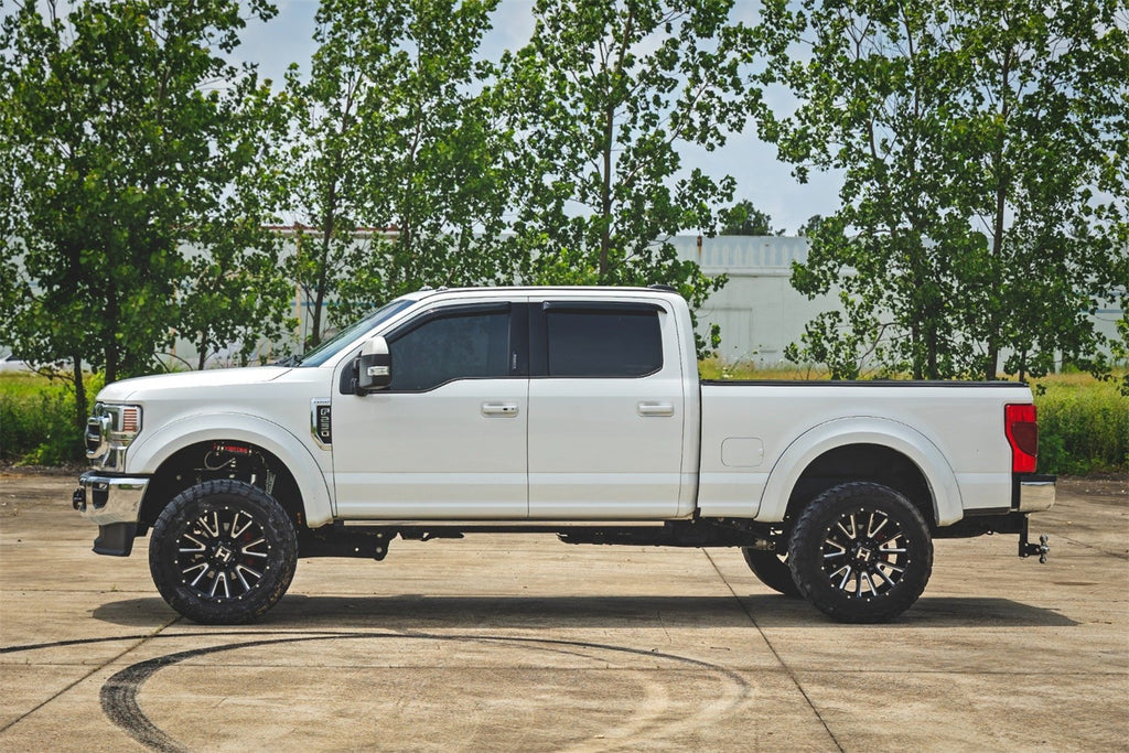 Rough Country 931524 Side Window Deflectors for Select Ford F-150, Ford F-150 Lightning, Ford F-250 Super Duty, Ford F-350 Super Duty