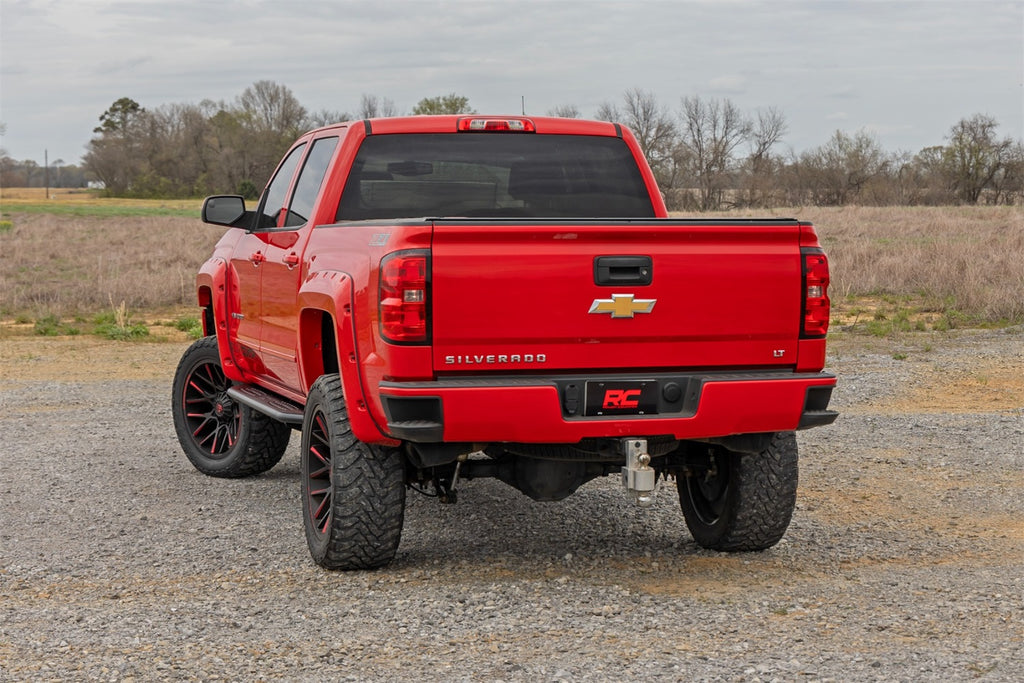 Rough Country 14010 OV2 Side Steps for Select Chevrolet Silverado 1500, Chevrolet Silverado HD, Chevrolet Silverado HD, GMC Sierra 1500, GMC Sierra HD, GMC Sierra HD