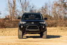 Load image into Gallery viewer, Rough Country B-T4081 Black Bull Bar w/ Integrated Black Series 20-inch LED Light Bar for Select Toyota 4Runner