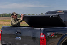 Load image into Gallery viewer, Rough Country 47214651B Hard Low Profile Bed Cover for Select Ford F-250 Super Duty, Ford F-350 Super Duty