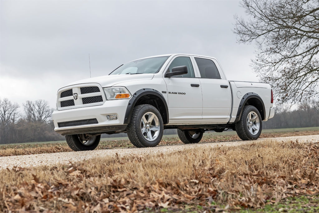 Rough Country F-D10911B-PRV Pocket Fender Flares for Select Dodge Ram 1500, Ram 1500, Ram Classic