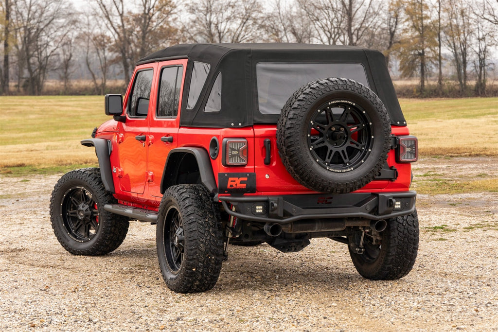 Rough Country 21016 Oval Nerf Step Bar for Select Jeep Wrangler