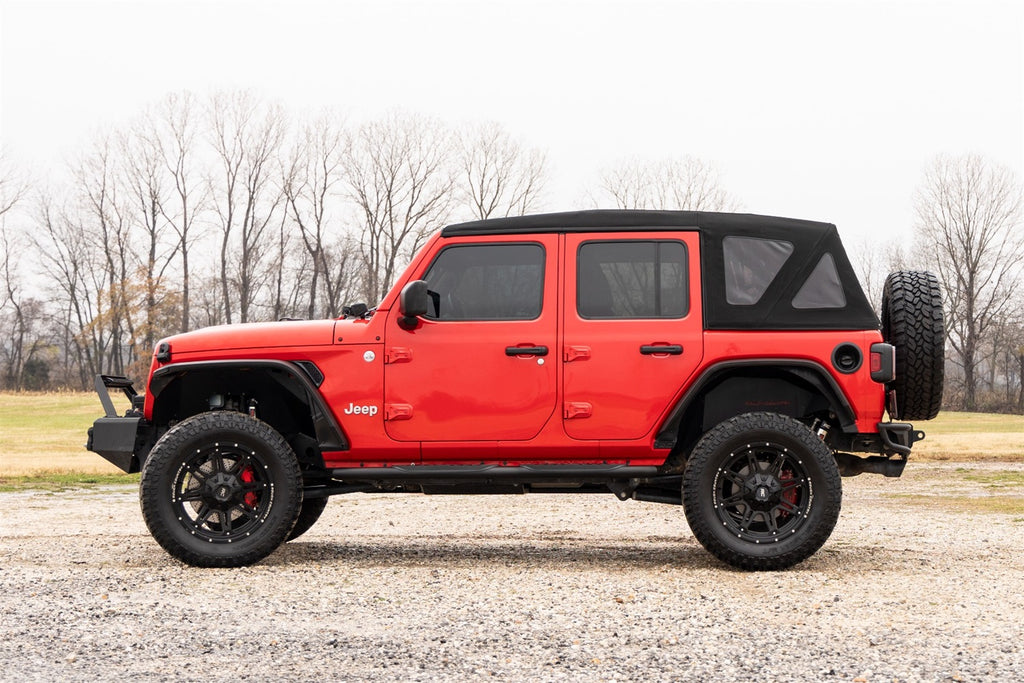 Rough Country 21016 Oval Nerf Step Bar for Select Jeep Wrangler